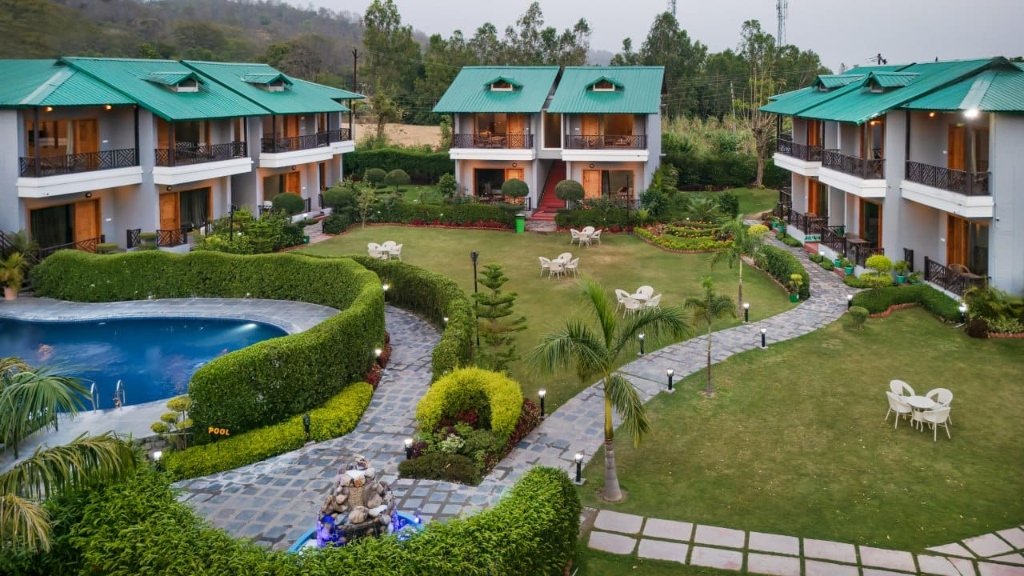 Jungle Joy Heritage Stone Forest Cottage & Garden View