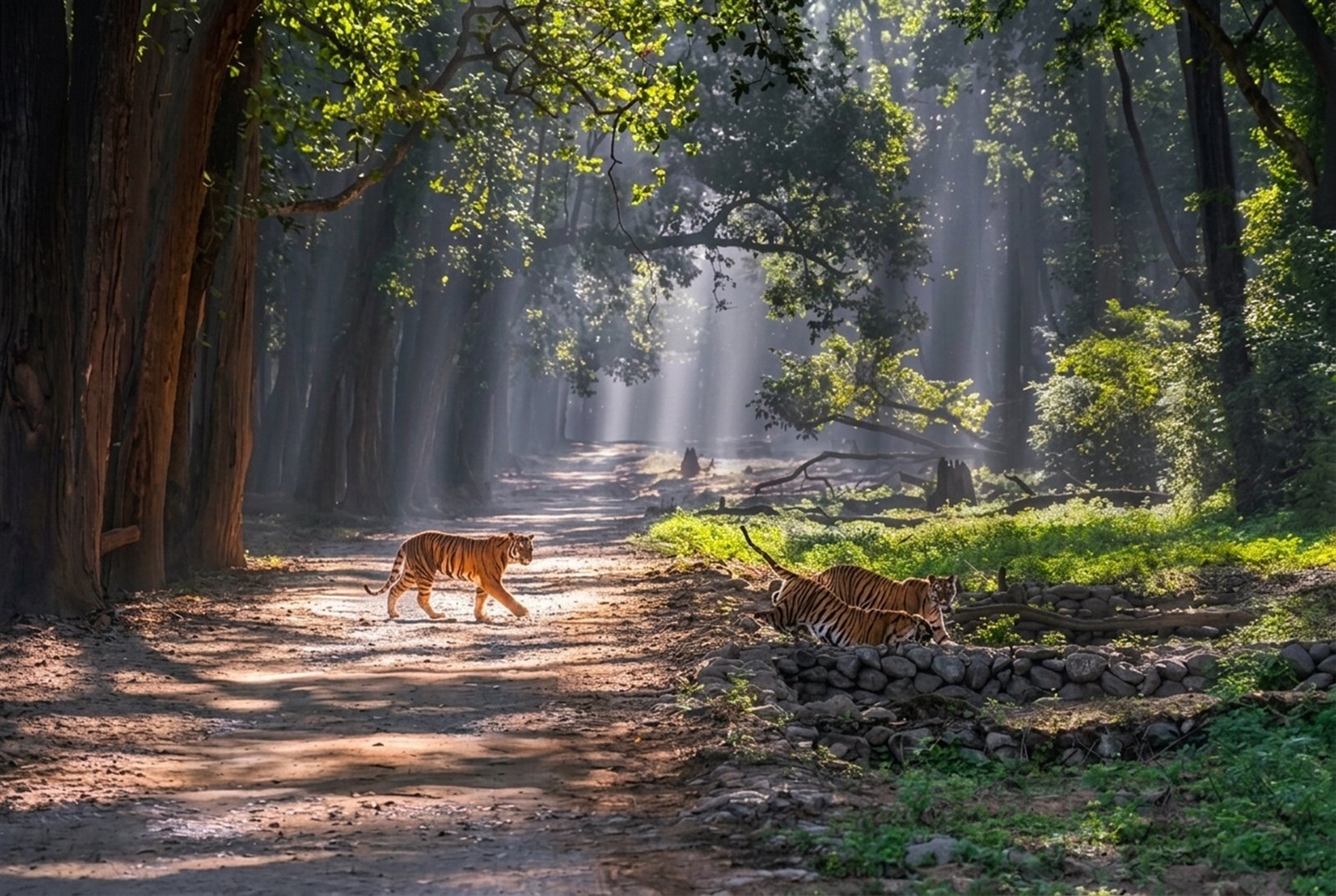 Jim Corbett Tiger Safari 4K Hero